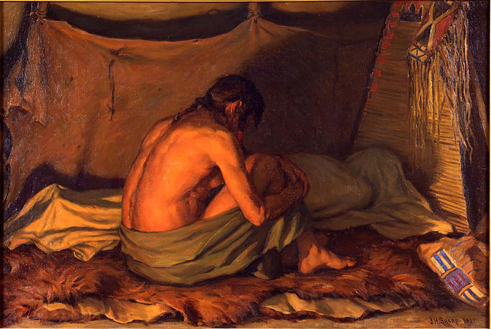 The Death Spirit; [The Death Spirit - Crow Agency, Montana]